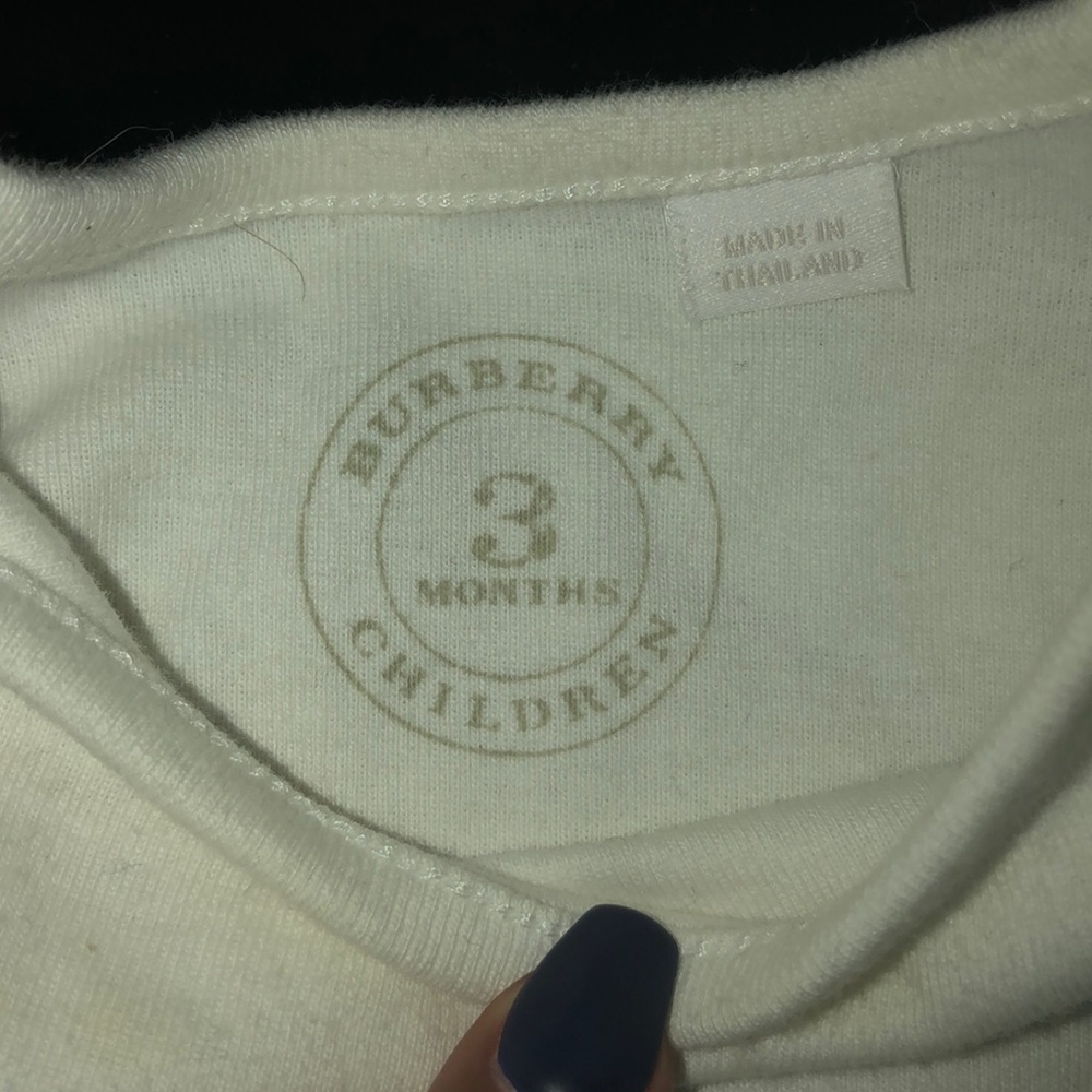Vintage Burberry Checkered Bottom Dress - Picture 5 of 7